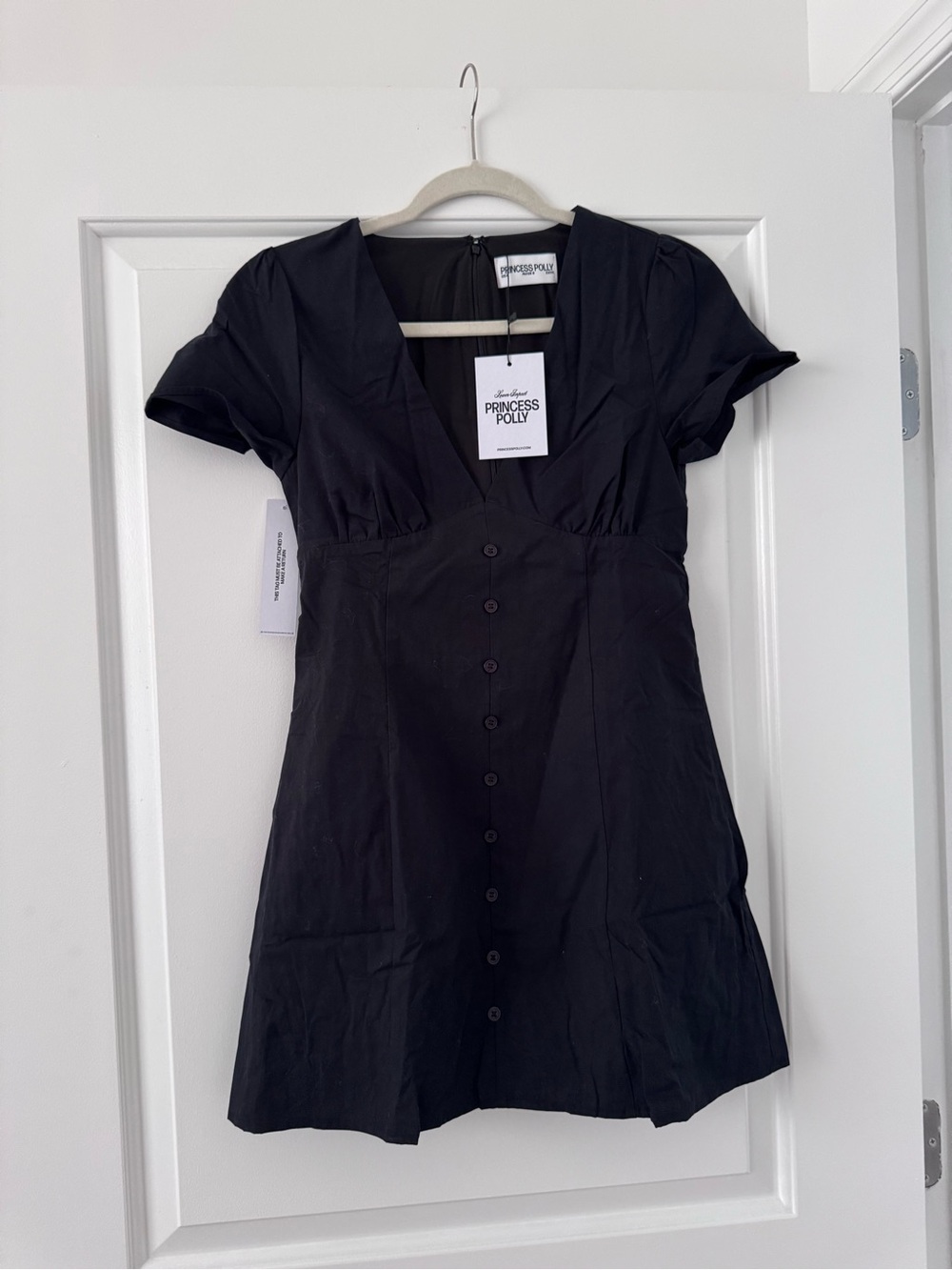 Princess Polly Loveliness Playsuit Black - Picture 7 of 7